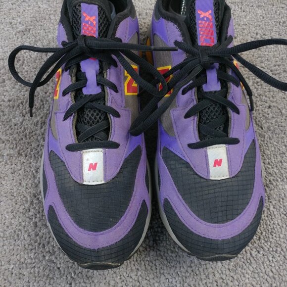 New Balance X-Racer Utility Mens Size 7 Shoes Purple Black Mirage Sneakers Low - Picture 6 of 11